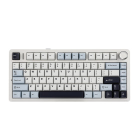 EPOMAKER x Aula F75 Clavier Mécanique Gasket à 75%, sans Fil/Bluetooth/USB-C, avec Cinq Couches de Coussinets, Bouton, RVB, Batt EPOMAKER x Aula F75 Clavier Mécanique Gasket à 75%, sans Fil/Bluetooth/USB-C, avec Cinq Couches de Coussinets, Bouton, RVB, Batt