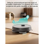 Lefant M3 Max Robot Aspirateur Laveur 20 000 Pa, Station Multifonctionnelle, Double Serpillière Rotative 200 TR/Min & Relevable
