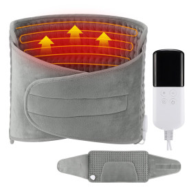CAUTIOUS Coussin Chauffant Électrique 122x30cm Ceinture Chauffante Lombaire 10 Niveaux de Température 38-60℃ Ceinture Chauffante CAUTIOUS Coussin Chauffant Électrique 122x30cm Ceinture Chauffante Lombaire 10 Niveaux de Température 38-60℃ Ceinture Chauffante