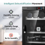 Spolehli Armoire sèche pour appareils Photo 55L Déshumidificateur de Produits électroniques Armoire à Test d'humidité avec lumiè
