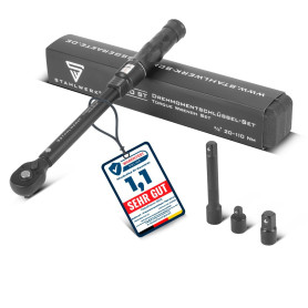 STAHLWERK Clé dynamométrique TWS-110 ST 72 dents 20-110 Nm 3/8" cliquet réversible | Clé à cliquet | Clé à cliquet | Cliquet ave STAHLWERK Clé dynamométrique TWS-110 ST 72 dents 20-110 Nm 3/8" cliquet réversible | Clé à cliquet | Clé à cliquet | Cliquet ave