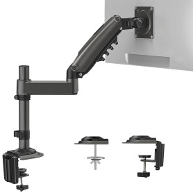 HUANUO Support Ecran PC pour Écran Incurvé de 13 à 32 Pouces, Bras Ecran PC Réglable en Hauteur, Rotation à 360° Supports VESA P HUANUO Support Ecran PC pour Écran Incurvé de 13 à 32 Pouces, Bras Ecran PC Réglable en Hauteur, Rotation à 360° Supports VESA P