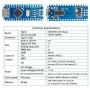 APKLVSR Modules Nano CH340 5 V 16 m USB C mâle avec Puce CH340 pour Arduino Nano(5PCS)