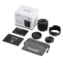 VILTROX 25 mm f/1.7 F1.7 Auto Focus Grande ouverture APS-C Objectif de poche FE Compatible avec les appareils photo Sony E-Mount