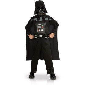 RUBIE'S Star Wars Officiel - Déguisement Entrée de Gamme Dark Vador (Enfant) - Taille 5-6 ans Halloween RUBIE'S Star Wars Officiel - Déguisement Entrée de Gamme Dark Vador (Enfant) - Taille 5-6 ans Halloween