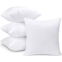 Utopia Bedding Coussins de Garnissage 55 x 55 cm (Lot de 4), Coussin à Recouvrir, Oreillers Intérieur, Rembourrage Coussins (Bla