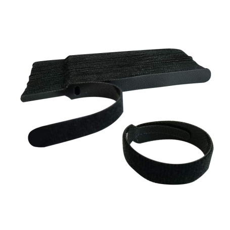YIXISI 50 Pièces Ruban Serre Câble Réutilisable, Colliers Serre Câbles, Attache Cable, Découper à la Longueur, Découpe Facile po