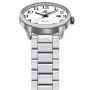 LN LENQIN Montres pour Hommes Montres en Acier Inoxydable pour Hommes Montre analogique à Quartz Montre étanche Montres-Bracelet