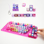 Goliath - CLICKEEZ Keyboard MegaPack - 1 Clavier + 15 Touches Keycaps Cliquables Kawaii + 1 Porte Clés - Keycaps à Clipser - 70 