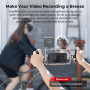 SMALLRIG Microphone Vidéo Universel avec Support Antichoc, Pare-Brise, Micro Compact sur Caméra pour Caméra Reflex Numériques et