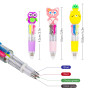 leyun Pack de 30 Stylos 4 Couleurs pour Enfants - Idéal pour Pochette Cadeau Anniversaire Enfant & Souvenirs