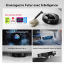 roborock Saros Z70 Robot Aspirateur 22 000Pa, Bras Mécanique OmniGrip, Châssis AdaptiLift, FlexiArm Riser, Système Autonome Star