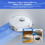 roborock Q7 L5+ Set Aspirateur Robot Laveur avec Station, 8000 Pa Aspiration, Vidange Automatique, 3 Niveaux d'eau, Double Anti-