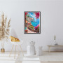 CEOVR Peinture Diamant Adulte Paysage 5D Diamond Painting Complet,Ville Balnéaire Diamond Painting 30x40 cm