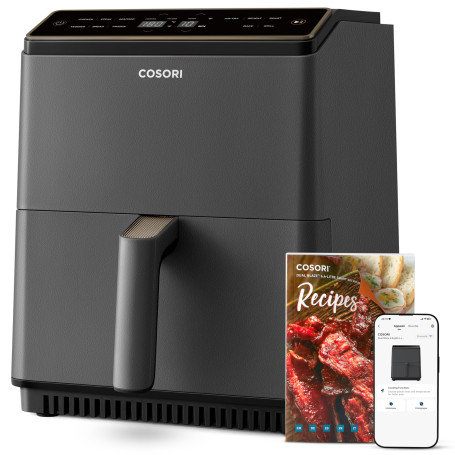 COSORI Air Fryer DUAL BLAZE 6.4L Easy Fryer Avec Chauffage par le haut et le bas,11-EN-1 Friteuse Sans Huile Parfect pour le Rég