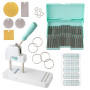 We R Memory Keeper Wr Jewelry Press Kit 60000214, Blanc