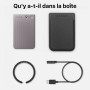 Plaud Note Enregistreur Vocal IA avec Étui Dictaphone Enregistreur Vocal Numérique Contrôle par App Transcription et Résumé IA P