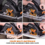 Evolution Power Tools Scie Circulaire avec Rail 3 Pièces de 1020 mm - Lame Multi-Matériaux, Coupe le Bois, le Métal, le Plastiqu