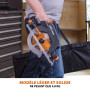 Evolution Power Tools Scie Circulaire avec Rail 3 Pièces de 1020 mm - Lame Multi-Matériaux, Coupe le Bois, le Métal, le Plastiqu