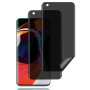 Protection D'écran Anti-Espion pour Xiaomi Mi 10/Mi 10 Pro [2 Pièces], Anti-Spy Protège Écran, Privacy Film en TPU Flexible, San