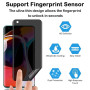 Protection D'écran Anti-Espion pour Xiaomi Mi 10/Mi 10 Pro [2 Pièces], Anti-Spy Protège Écran, Privacy Film en TPU Flexible, San