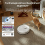 roborock QV 35A Aspirateur Robot Laveur, 8000Pa HyperForce, Station Multifonctionnelle, Serpillière Rotative 200 TR/Min & Releva