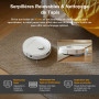 roborock QV 35A Aspirateur Robot Laveur, 8000Pa HyperForce, Station Multifonctionnelle, Serpillière Rotative 200 TR/Min & Releva