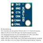 ARCELI 5 X SN65HVD-230 Module de Bus Can, VP230, Module de Communication Can Bus transceiver Breakout Board Compatible avec Ardu