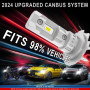 H7 LED , H7 LED 20000LM 80W 6500K Lumière Blanche Forte , Kit De Conversion Halogène, Ampoule De Phare pour 12V Voiture Ou Moto,