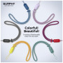 SURPHY 3 Pièces dragonne pour téléphone portable, Cordons avec 3 Patch pour Téléphone Portable, lanière, clé, USB, Lecteur MP3, 