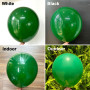 Teselife Ballons Vert Foncé, 50Pièces 12Pouces Vert Sombre Latex Ballon Arche Guirlande Femme Homme Anniversaire Mariage Proposi