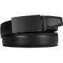 CHAOREN Ceinture Hommes Sans Boucle - Ceinture Automatique en Cuir pour Homme -Taille Ajustable (Largeur de 35 mm)