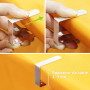 Blooven Pinces à Nappe 8 Pièces, Acier Inoxydable Nappe Clips Anti-Glissant, Convient à Tables de 1 à 3 cm d'épaisseur (Petit x 