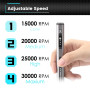 ARROWMAX Mini stylo de gravure : outil portable sans fil ultime pour artistes et bricoleurs – Gravez plus de 50 surfaces – Convi