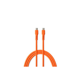 FOREVER Colorum Cable USB C vers USB C 60W Orange - 1,8m Câble USB C pour Charge et Synchronisation de Données - Cable USB C Cha