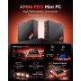 NiPoGi AM06 Pro Mini PC АMD Ryzen 7 7730U(8C/16T, jusqu'à 4,5 GHz), 16 Go DDR4 512 Go M.2 SSD Mini Desktop Computer WiFi 6, Grap