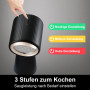 SNDOAS Hotte Aspirante Portable, Mini Hotte Aspirante 180 m³/h Puissance d'aspiration élevée, 3 Vitesses, Mode Recyclage avec Fi
