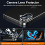 Esanik Mat Verre Trempé pour iPhone 17, 2x Protection Ecran D'écran Mat + Protecteur d'Objectif de Caméra, Anti-Reflet & Anti-Tr