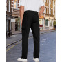 NANAMEEI Pantalon Cargo Homme avec 6 Poches Version Épaissie Pantalons de Travail Taille Elastique Casual Baggy Homme