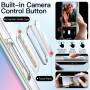 JETech Coque Irisée pour iPhone 16 Pro Max 6,9 Pouces avec Botón Captura Control Cámara, Compatible avec MagSafe, Désign Mignon 