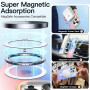JETech Coque Irisée pour iPhone 16 Pro Max 6,9 Pouces avec Botón Captura Control Cámara, Compatible avec MagSafe, Désign Mignon 