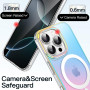 JETech Coque Irisée pour iPhone 16 Pro Max 6,9 Pouces avec Botón Captura Control Cámara, Compatible avec MagSafe, Désign Mignon 