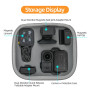 Honbobo Étui de Transport Sac pour DJI Osmo Nano, Étui de Protection PU Case Bag Sac de Voyage Accessoires pour DJI Osmo Nano Co