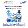 SOUPLINE Sachets Armoire Rafraîchissants, Parfum Air Frais, Désodorise et Parfume votre Linge Pendant 6 Semaines, Neutralise les