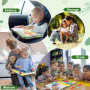Française Busy Board Jouet Montessori 2 Ans, 8 in 1 Jeux Montessori Éducatif Jouets d'Activité et de Développement, Jeux Avion V