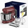 Fentic Robot Pâtissier avec Machine a Pates Fraiche – 2000W – Robot Cuisine avec Machine a Pate – Laminoir a Pate - 6,2L Bol Mél