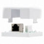 Boîtier Réseau Mural NANOCABLE 10.21.1101 Blanc 12,99 €