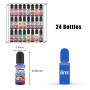Colorant Resine Epoxy AB- 24 couleurs - Peinture époxy liquide hautement concentrée pour la fabrication de bijoux - pour la pein