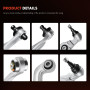 Frankberg Bras de suspension Kit Avant Compatible avec A4 8E2 8EC B6 B7 2000-2008 A4 Avant 8ED 8E5 B6 B7 2001-2008 A4 Cabriolet 