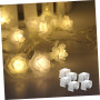 Saituo Home 100 Pièces Crochet Guirlande Exterieur Accroche Guirlande Crochet Gouttiere pour Guirlande Crochets de LumièRes de N